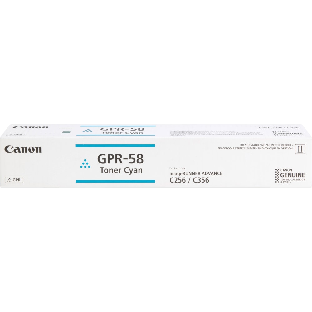 Canon GPR-58 Cyan High Yield Toner Cartridge, 2183C003