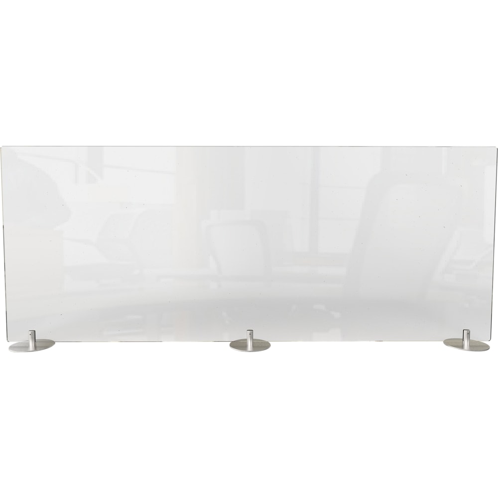 Ghent Desktop Protection Screen, 24inH x 48inW x 5inD, Clear