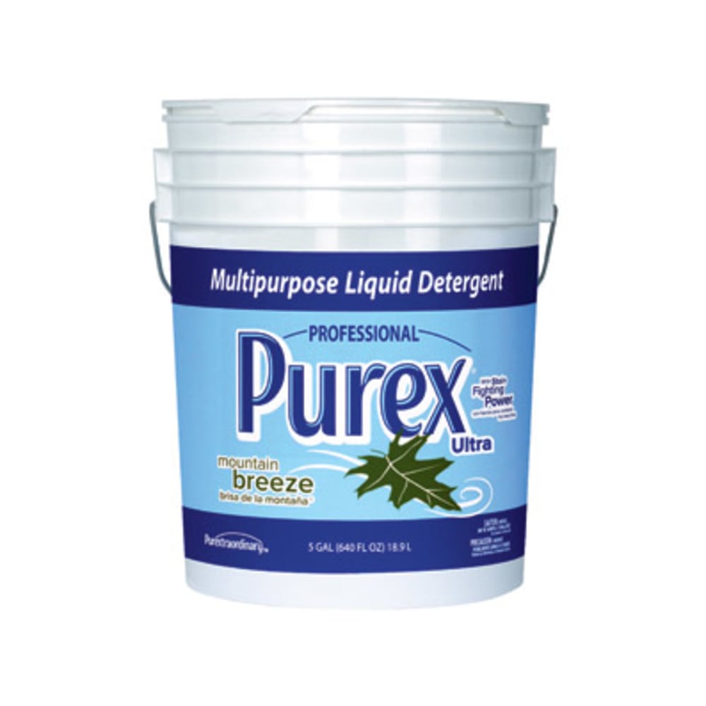 Purex Liquid Laundry Detergent, Mountain Breeze, 5 Gallon Container