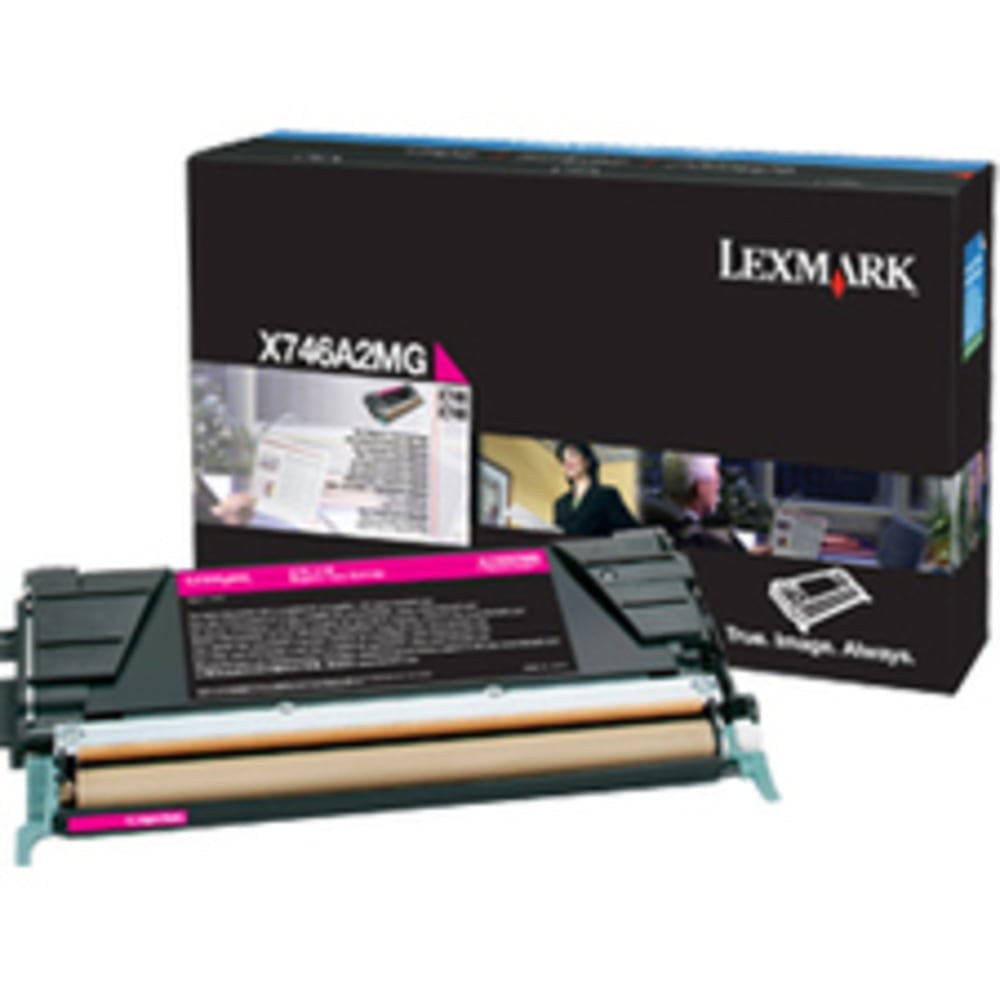 Lexmark Standard Yield Laser Toner Cartridge - Magenta - 1 Pack - 7000 Pages