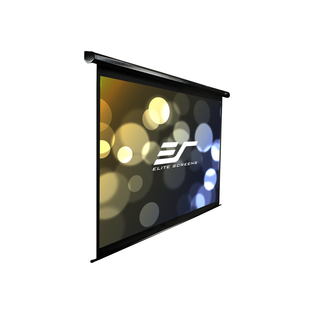 Elite VMAX2 Series EZ Electric VMAX120UWH2 - Projection screen - ceiling mountable, wall mountable - motorized - 120in (120.1 in) - 16:9 - Matte White - black