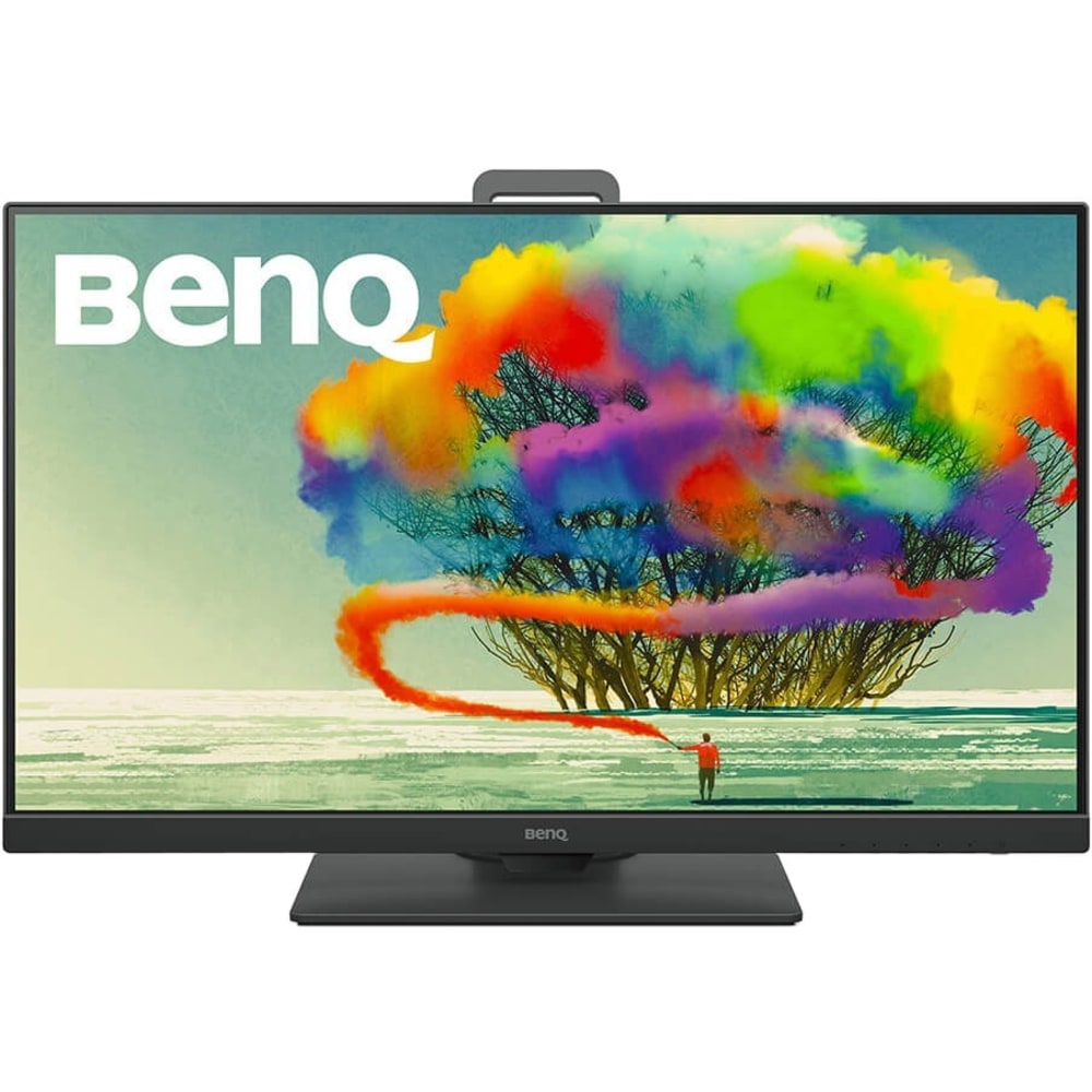 BenQ PD2705Q 27in Class WQHD LCD Monitor - 16:9 - Dark Gray - 27in Viewable - In-plane Switching (IPS) Technology - WLED Backlight - 2560 x 1440 - 16.7 Million Colors - 300 Nit - 5 ms - GTG Refresh Rate - Speakers - HDMI - DisplayPort