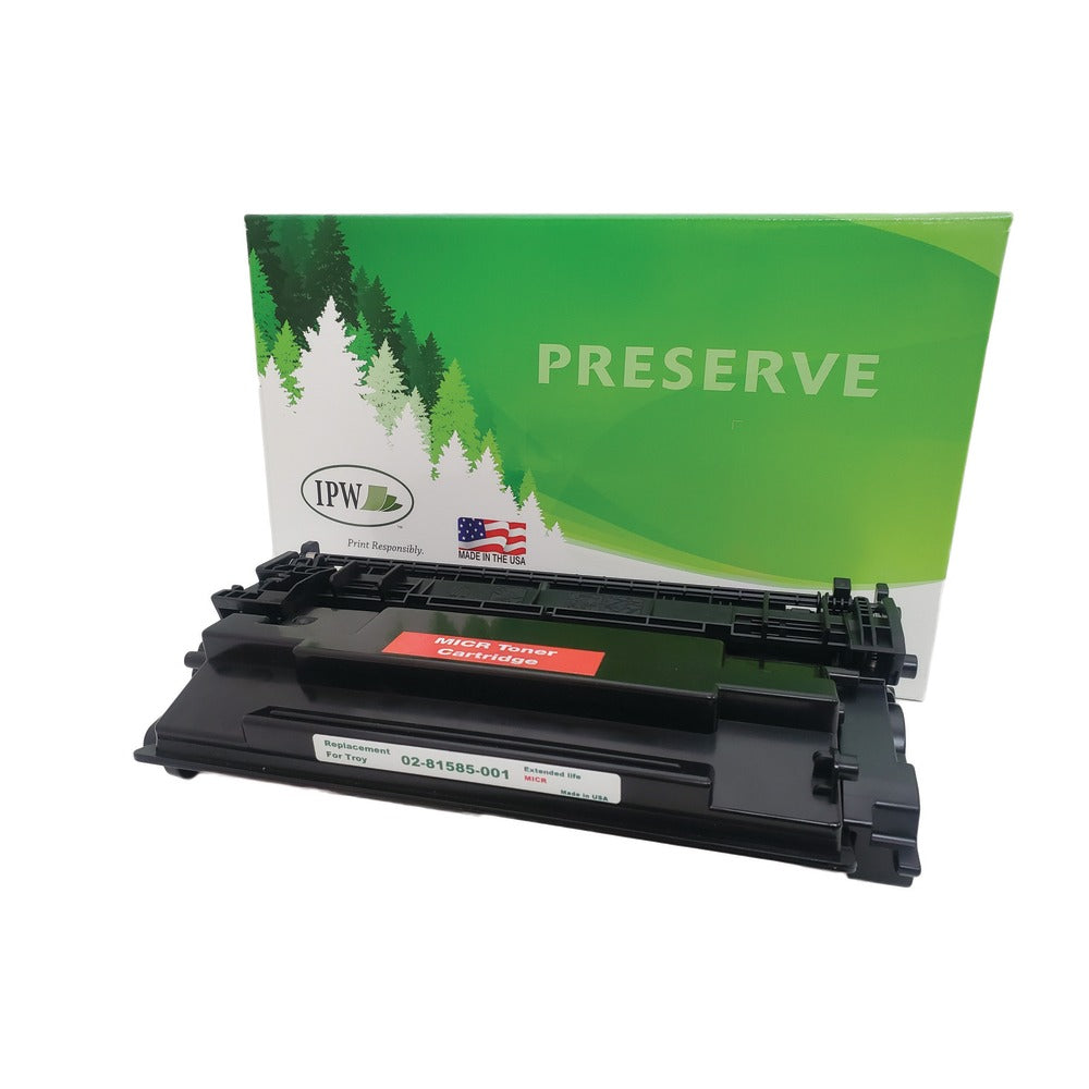 IPW Preserve Remanufactured Black Extra-High Yield Toner Cartridge Replacement For Troy 02-81558-001, 745-58H-ODP