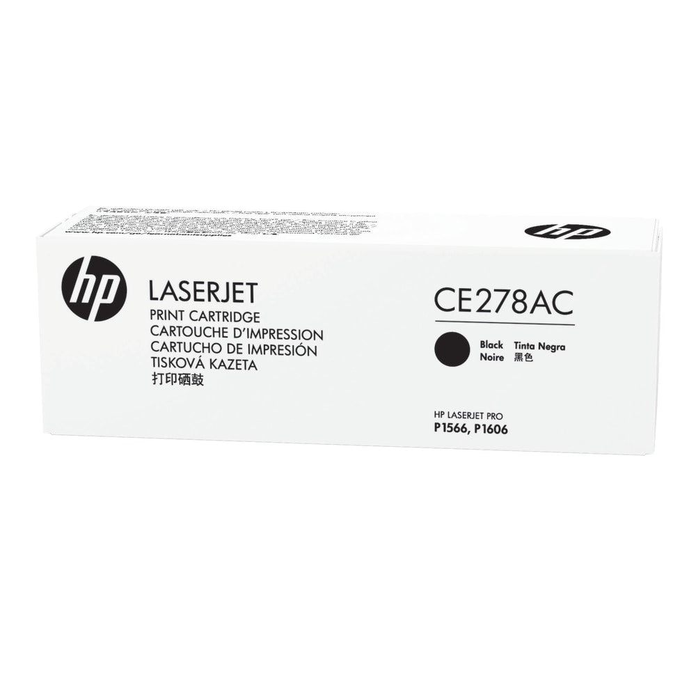 HP 78A Black Toner Cartridge, CE278AC