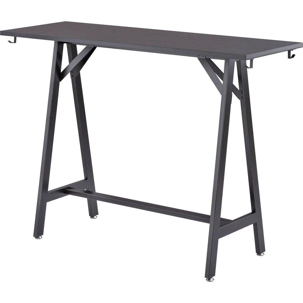 Safco Spark Tabletop For Standing-Height Teaming Table, 60in, Black