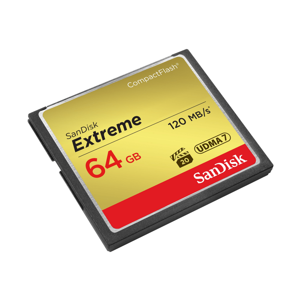 SanDisk Extreme - Flash memory card - 64 GB - 400x - CompactFlash