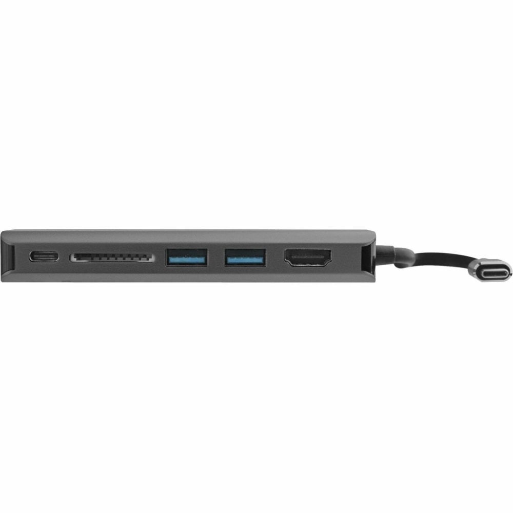 StarTech.com USB C Multiport Adapter - USB Type-C Travel Dock to 4K HDMI, 3x USB Hub, SD, GbE, 60W PD 3.0 Pass-Through - Mini Laptop Dock - Driverless - Windows macOS Chrome OS