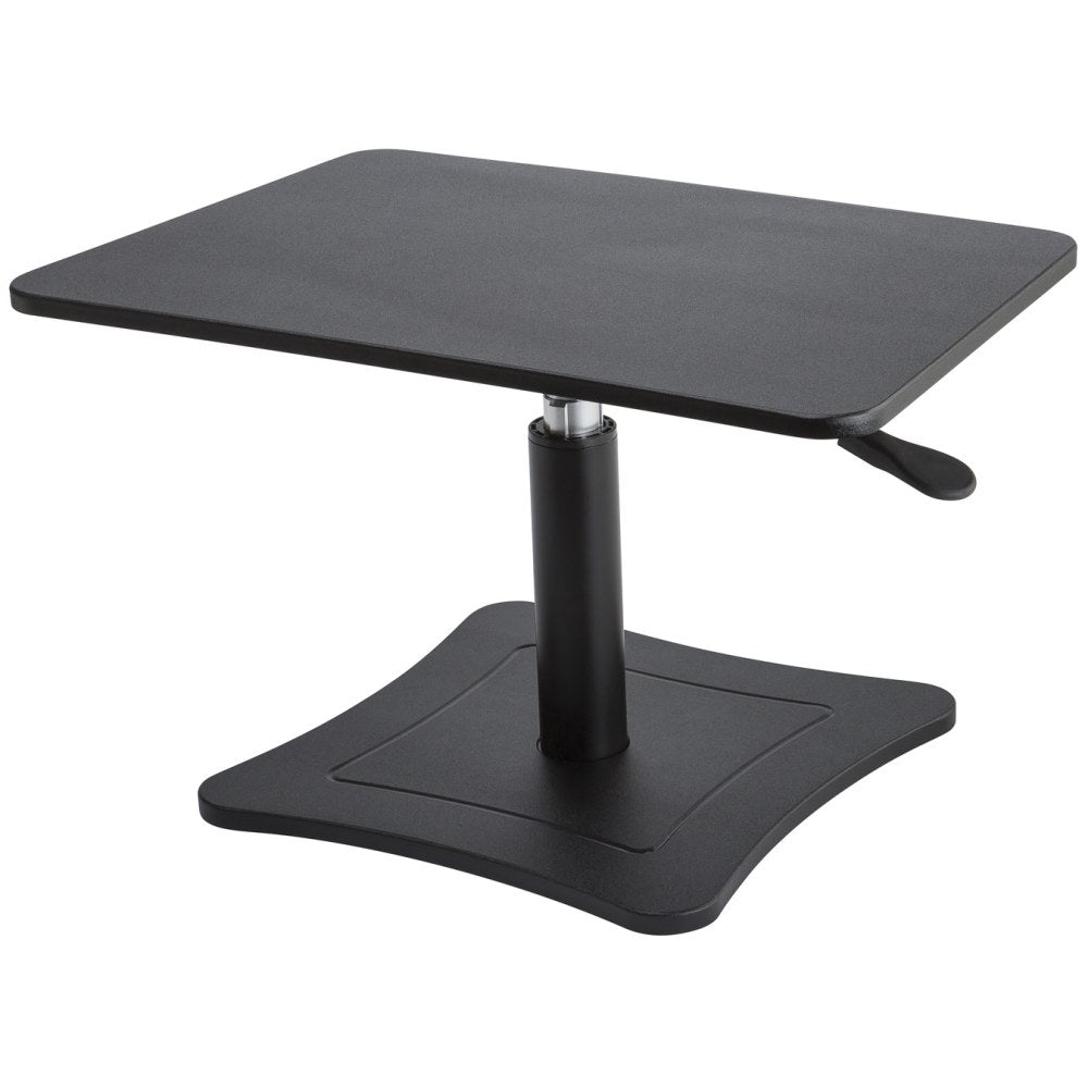 Victor High Rise Collection Height-Adjustable Wood Laptop Desk Riser, 15 1/4inH x 21inW x 13inD, Black