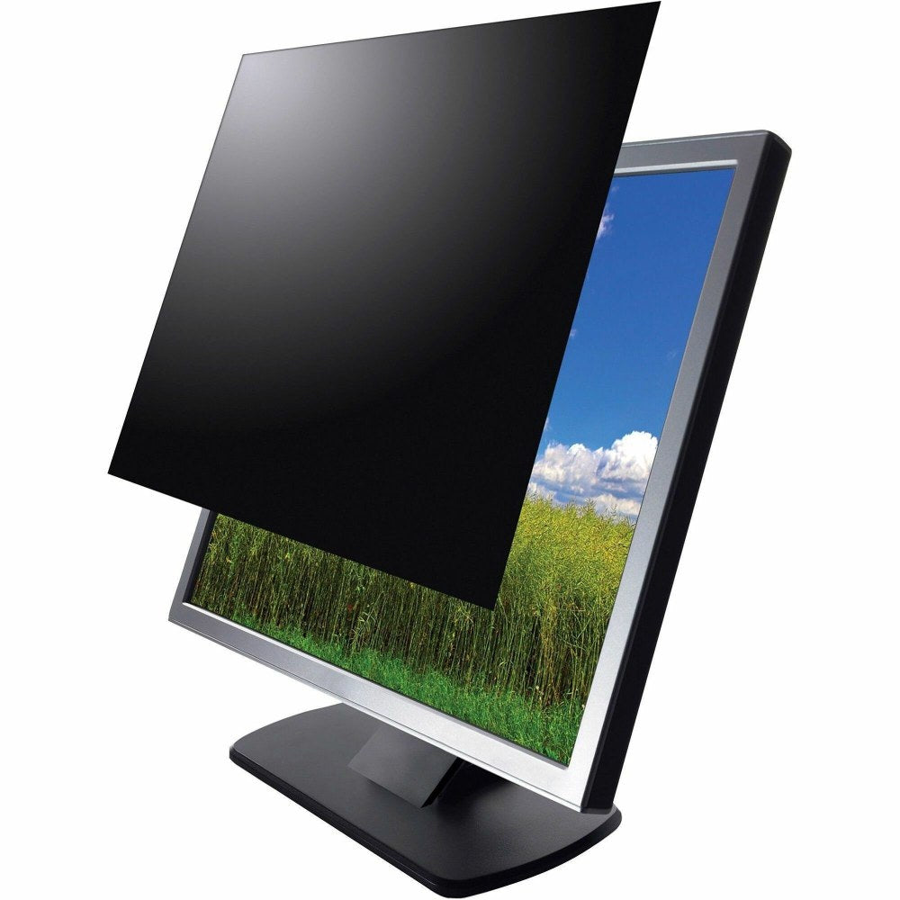 Kantek LCD Monitor Blackout Privacy Screens Black - For 22in Widescreen Notebook - Anti-glare - 1