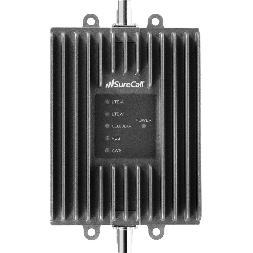 SureCall Fusion2Go 3.0 In-Vehicle Cell Phone Signal-Booster Kit - 698 MHz, 776 MHz, 824 MHz, 1850 MHz, 1710 MHz, 728 MHz, 746 MHz, 869 MHz, 1930 MHz, 2110 MHz to 716 MHz, 787 MHz, 849 MHz, 1915 MHz, 1755 MHz, 746 MHz, 757 MHz, 894 MHz, 1955 MHz, 2155 MHz