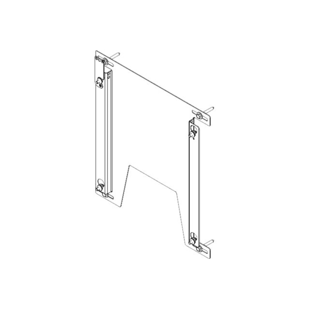 Chief PSMH2841 Large Flat Panel Static Wall Mount - Mounting kit (wall mount) - for flat panel - black - wall-mountable