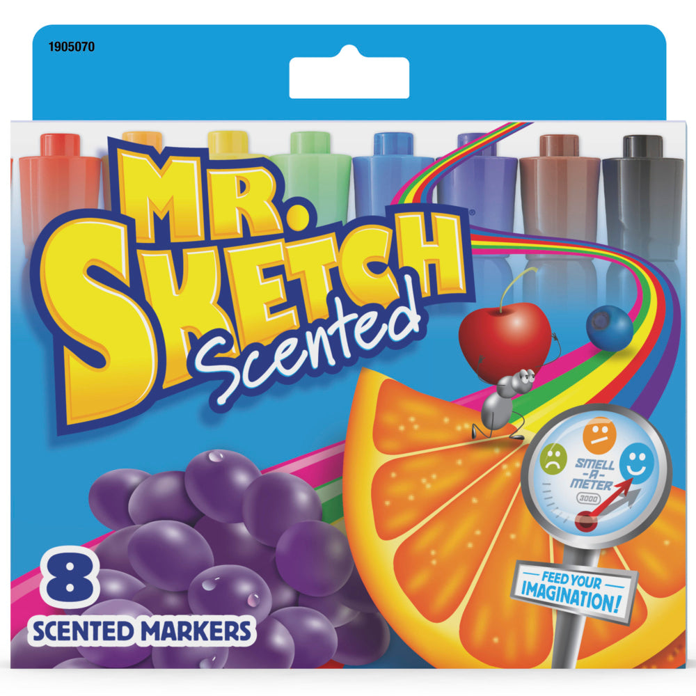 Mr. Sketch Scented Markers, Assorted Colors, Set Of 8