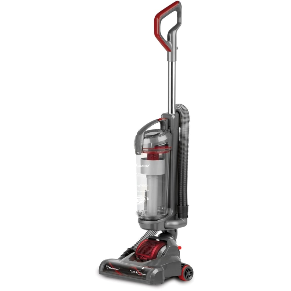 Koblenz Upright Vacuum Aria - 1400 W Motor - Bagless - Brush, Hose, Pet TurboBrush Tool, Crevice Tool, Sofa Nozzle - Carpet, Hard Floor - HEPA - AC Supply - 69 dB(A) Noise - Red, Gray