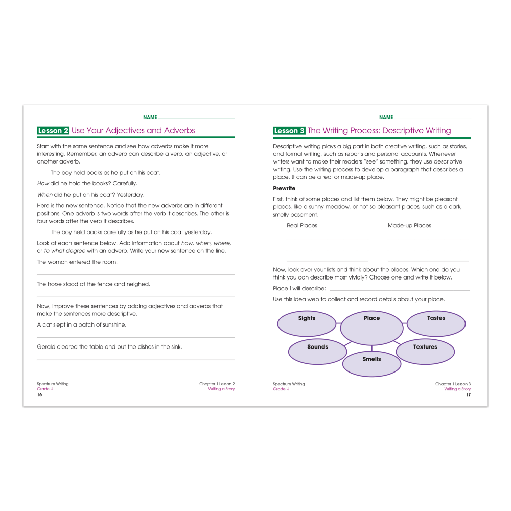 Spectrum Writing, Grade 4