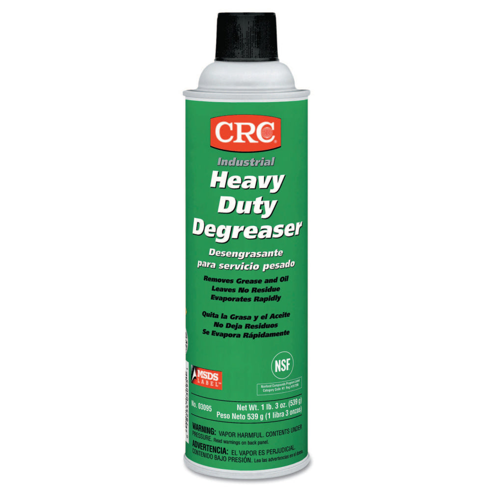 CRC Heavy-Duty Aerosol Degreaser, 20 Oz Can, Case Of 12