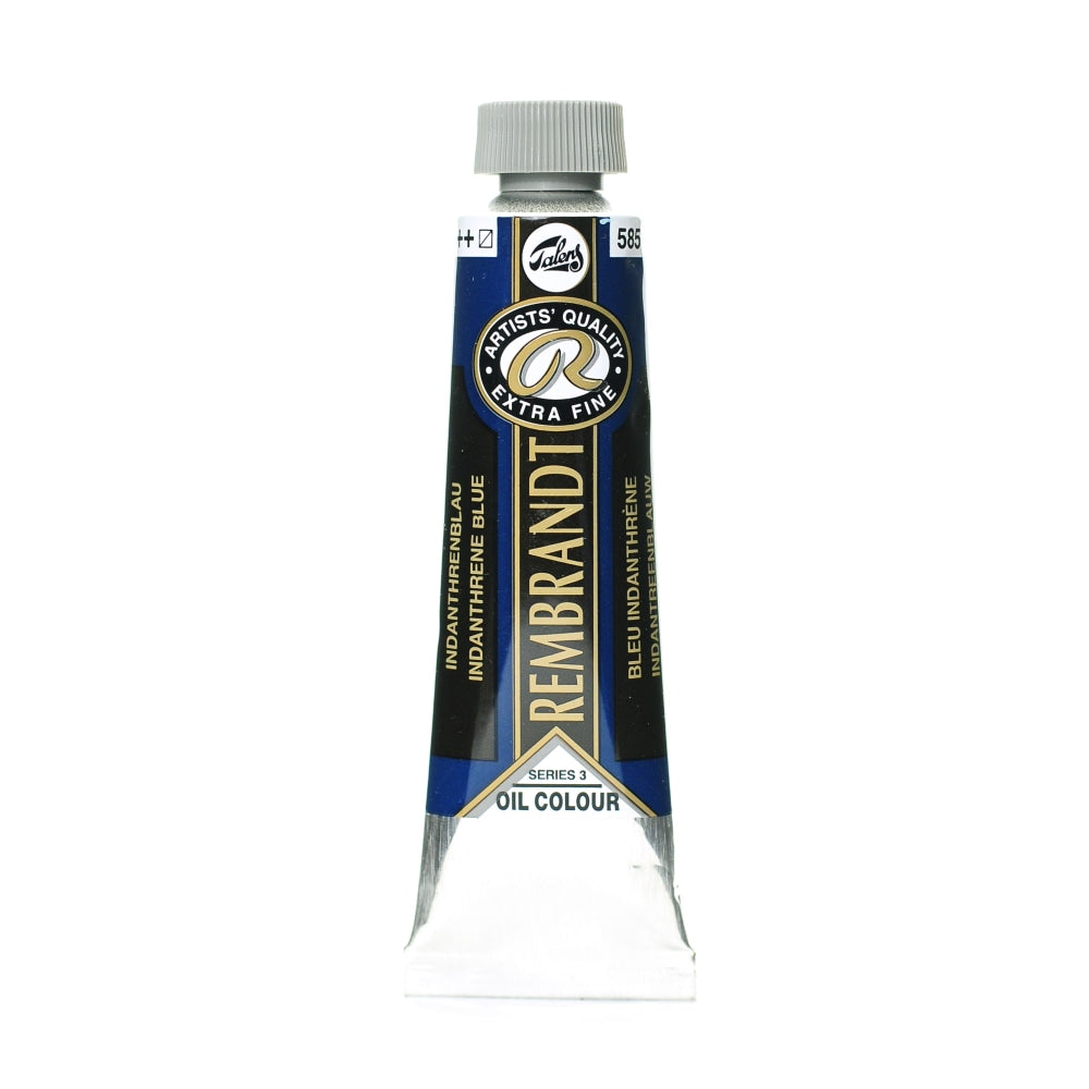 Rembrandt Artists Oil Colors, 40 mL, Indanthrene Blue, 585