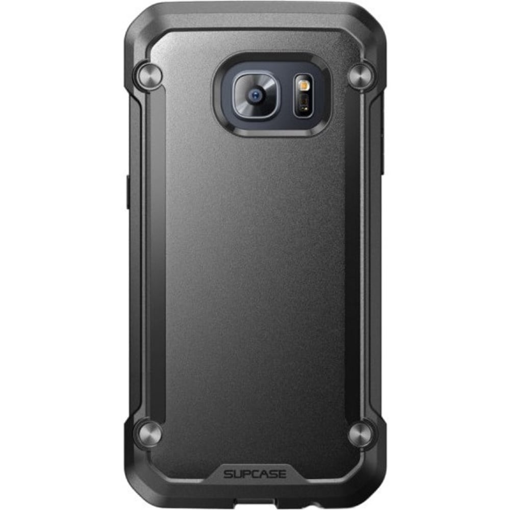 i-Blason Galaxy S7 Unicorn Beetle Hybrid Protective Bumper Case - For Smartphone - Black, Transparent - Shock Absorbing, Drop Resistant, Scratch Resistant, Scrape Resistant - Polycarbonate, Thermoplastic Polyurethane (TPU)