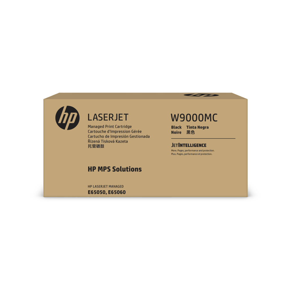 HP Managed Black Toner Cartridge, W9000MC