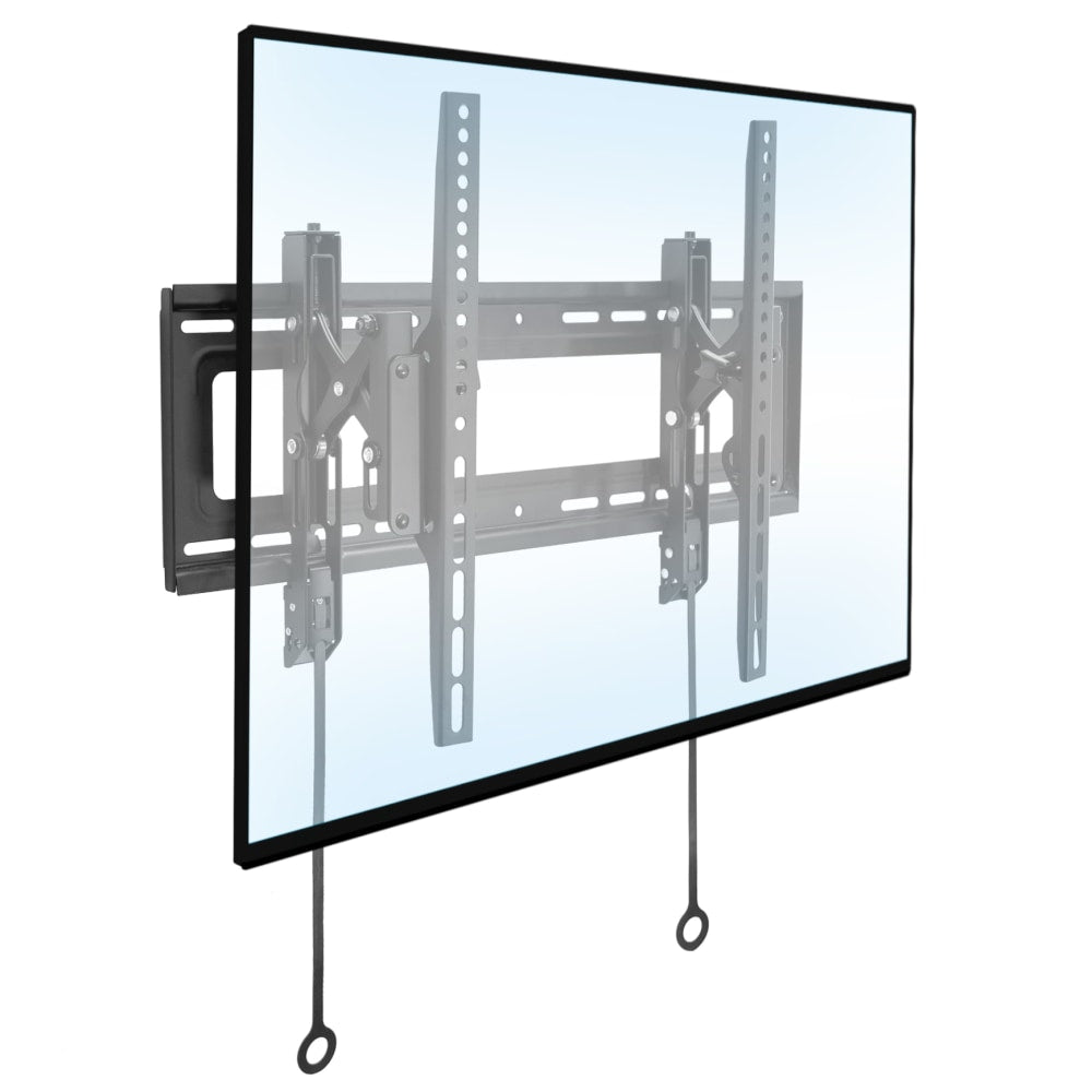 Mount-It! Advanced Tilt Premium TV Wall Mount For Screens 37 - 80in, 8-13/16inH x 28inW x 3-3/4inD, Black