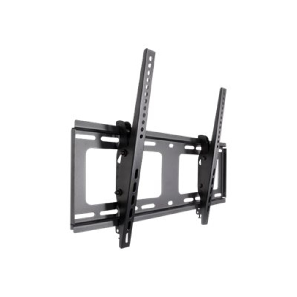 Manhattan TV & Monitor Mount, Wall, Tilt, 1 screen, Screen Sizes: 37-65in, Black, VESA 200x200 to 600x400mm, Max 80kg, LFD, Lifetime Warranty - Bracket - for LCD TV - steel - screen size: 37in-80in - wall-mountable