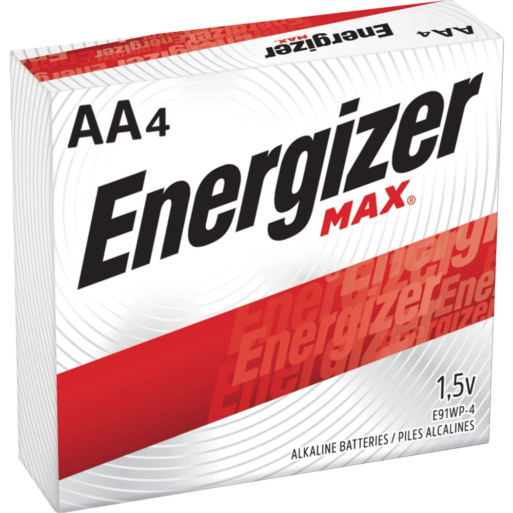 Energizer Max AA Alkaline Batteries, Case Of 144