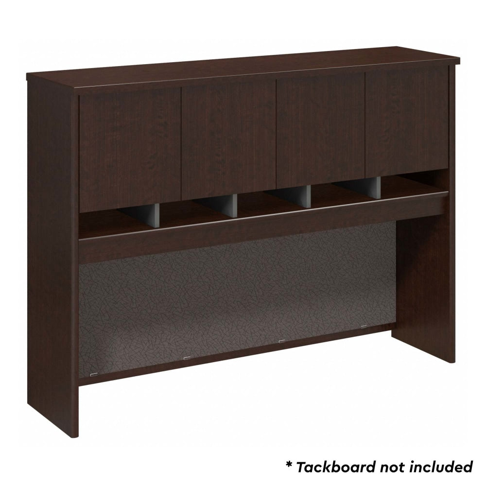 Bush Business Furniture Components Hutch 60inW, Mocha Cherry, Standard Delivery