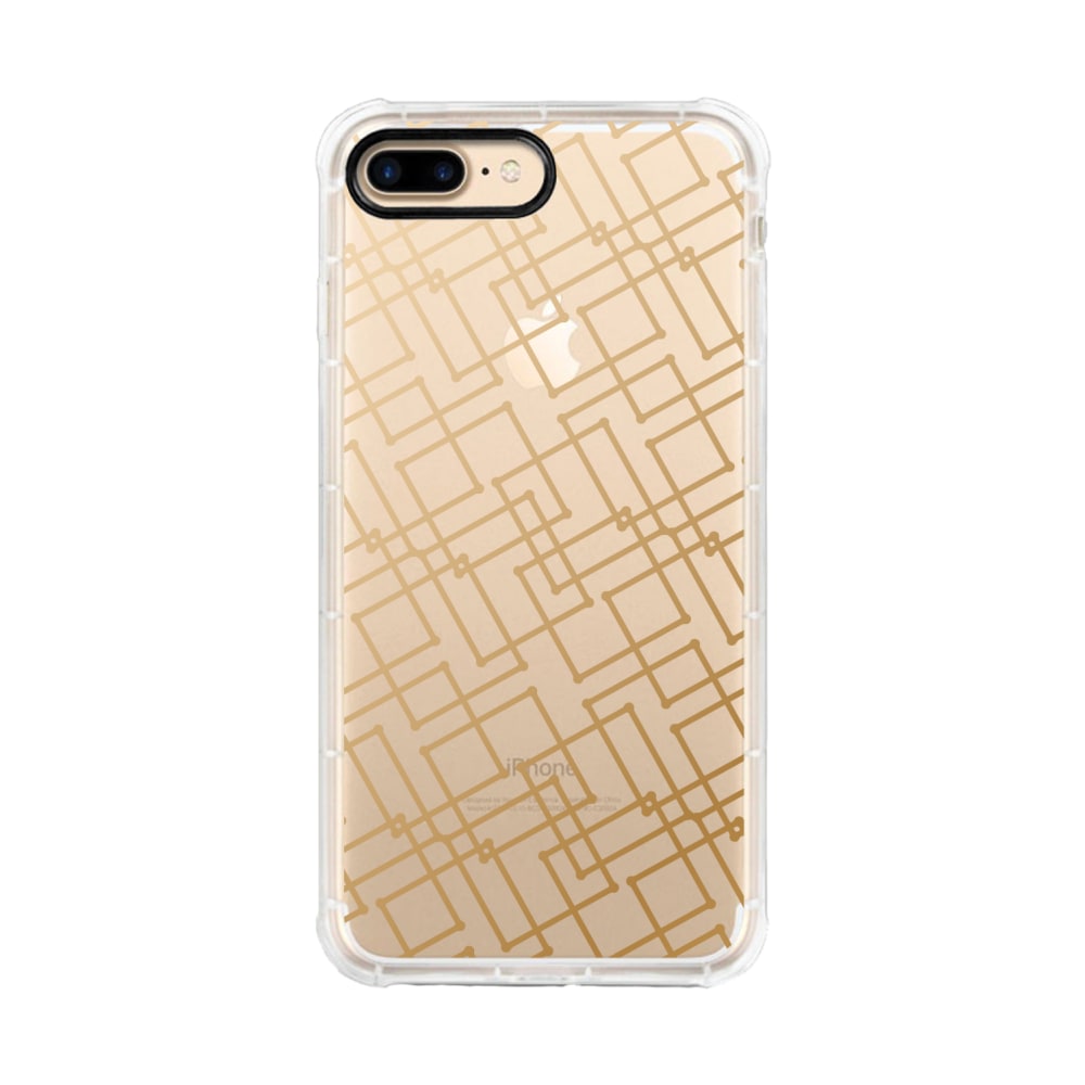 OTM Essentials Tough Edge Case For iPhone 7/8, Geo Gold, OP-QP-Z120A