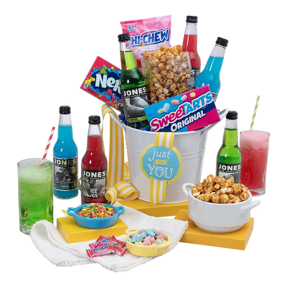 Gourmet Gift Baskets Just For You! Soda Bucket