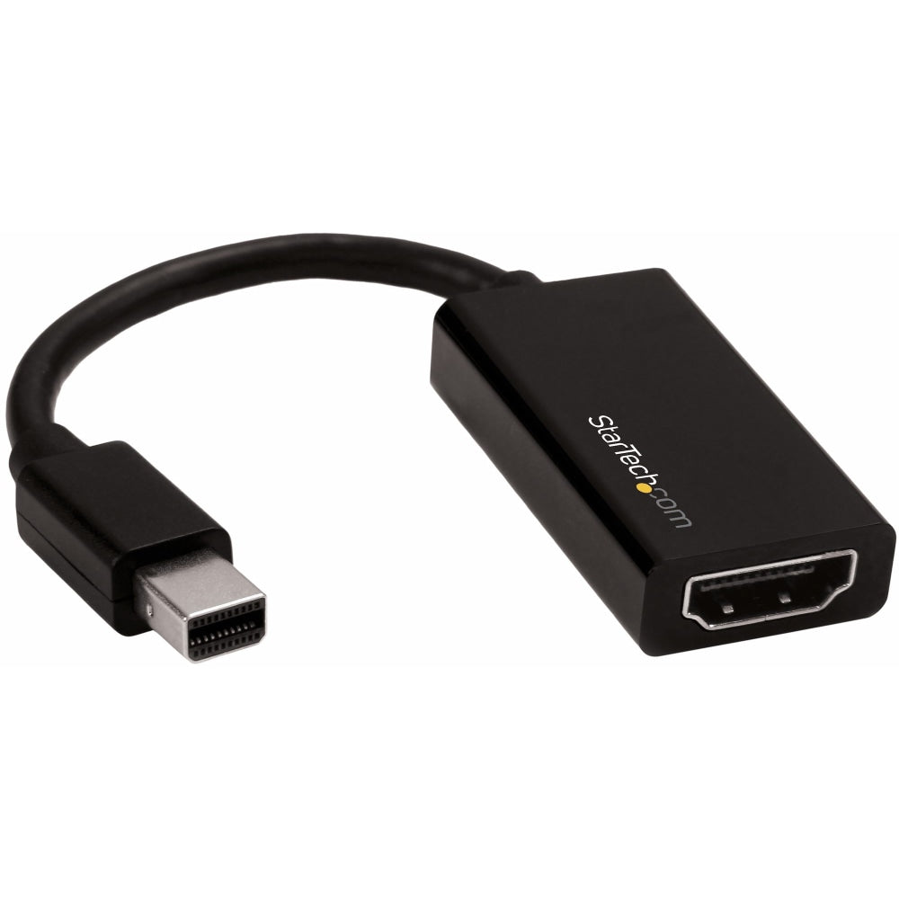 .StarTech.com Mini DisplayPort To HDMI Adapter, Black