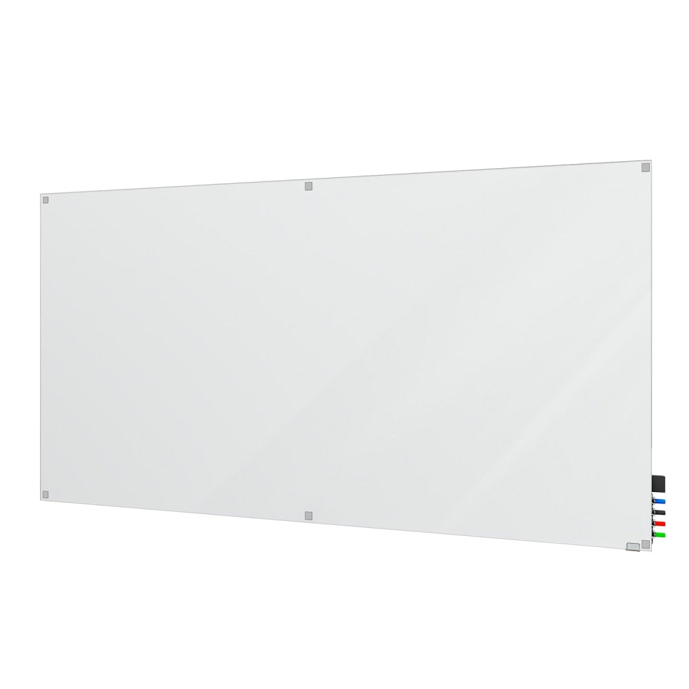 Ghent Harmony Non-Magnetic Dry-Erase Whiteboard, Glass, 48in x 72in, Frosted