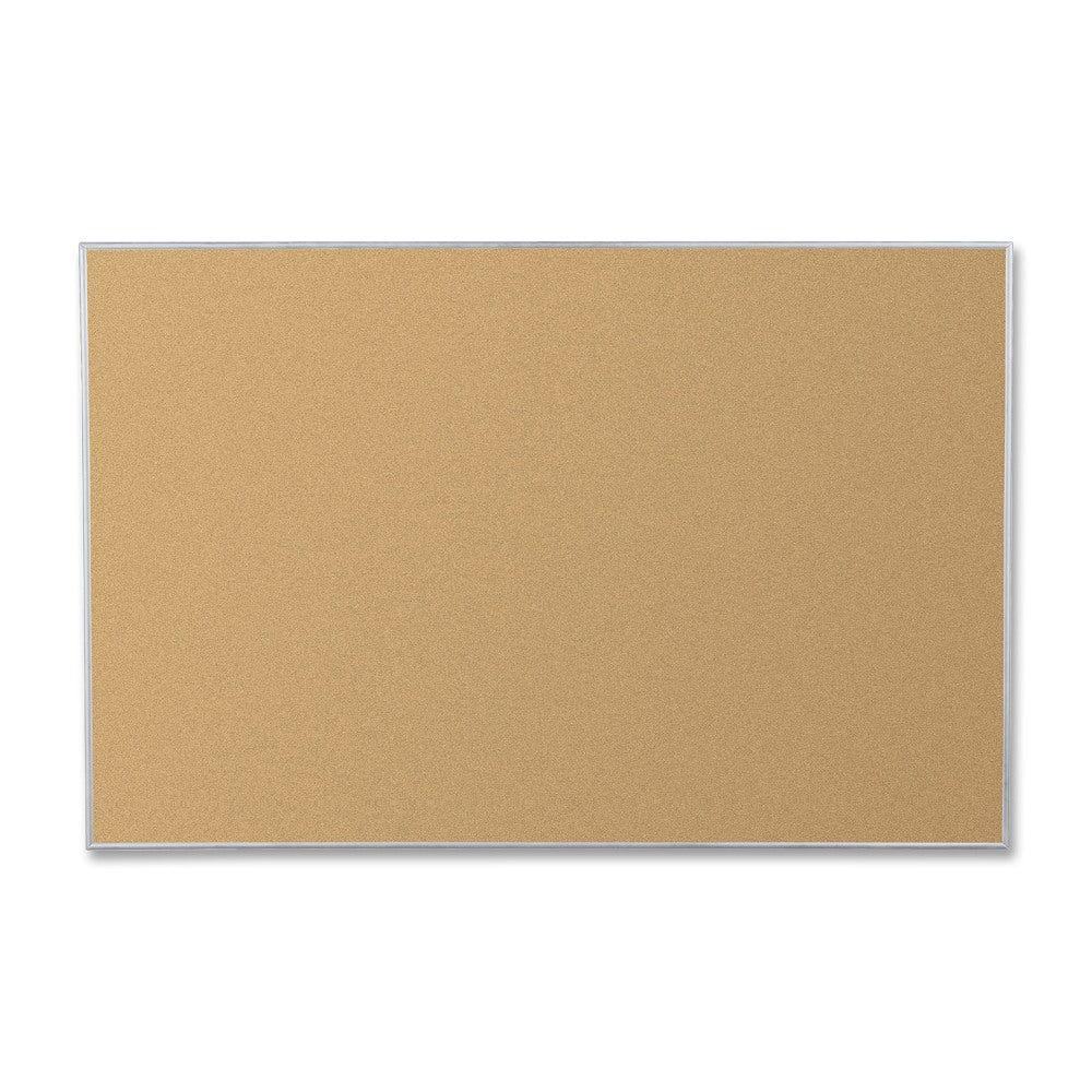 Balt Best Rite Cork Board, 72in x 48in, 40% Recycled, Aluminum Frame With Silver Finish