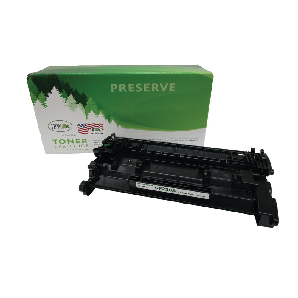 IPW Preserve Remanufactured Black High Yield Toner Cartridge Replacement For HP 26A, CF226A, 845-26H-ODP