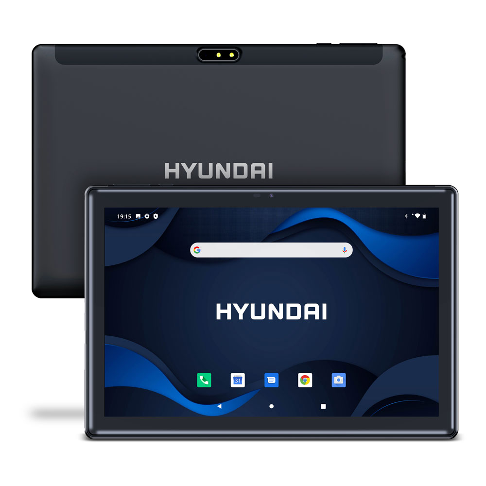 Hyundai HyTab Pro 10LA1 Wi-Fi/4G LTE Tablet, 10.1in Screen, 4GB Memory, 128GB Storage, Android 10, Space Gray, HT10LA1MSGLTM