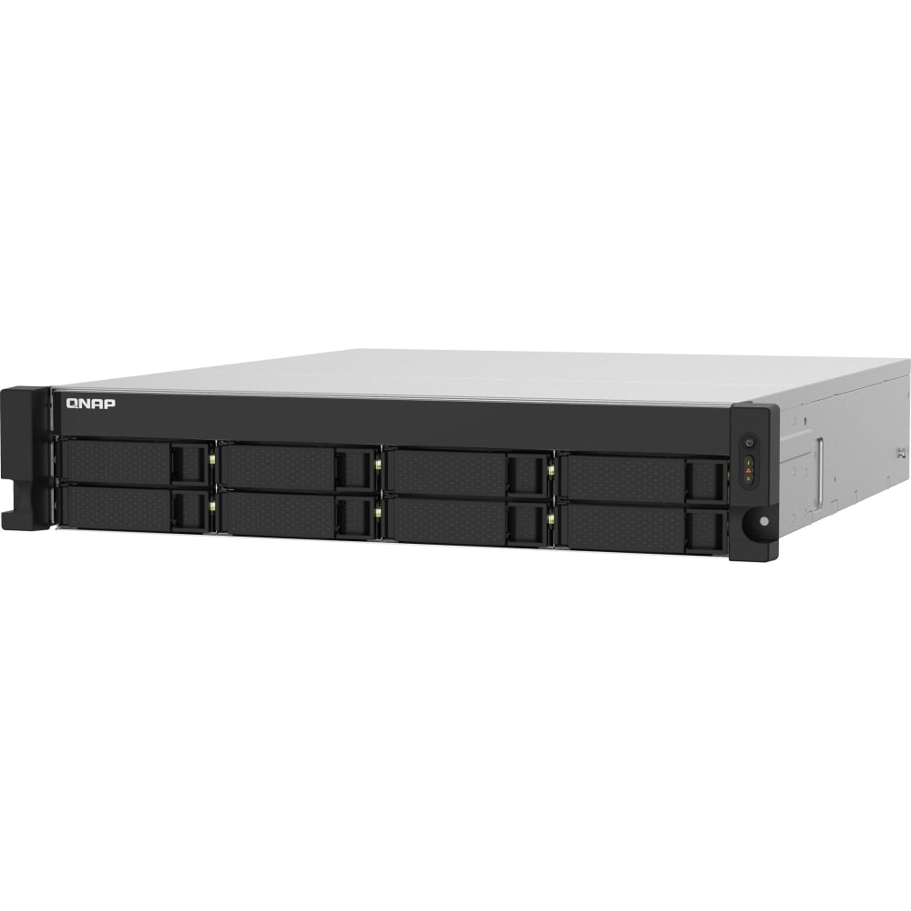 QNAP TS-832PXU-RP-4G SAN/NAS Storage System - Annapurna Labs Alpine AL-324 Quad-core 1.70 GHz - 8 x HDD Supported - 0 x HDD Installed - 8 x SSD Supported - 0 x SSD Installed - 4 GB RAM DDR4 SDRAM - Serial ATA/600 Controller