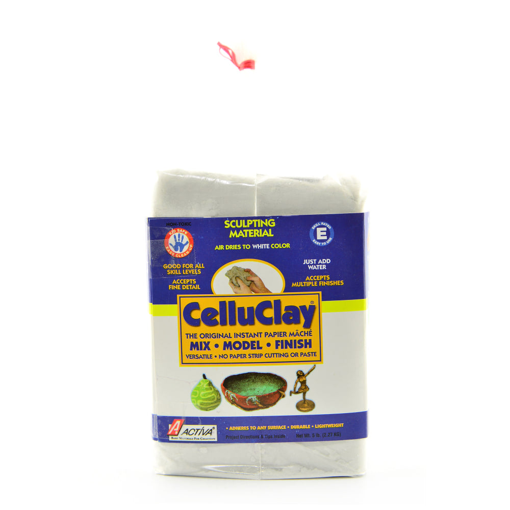 Activa Products Celluclay Instant Papier Mache, 5 Lb, Bright White