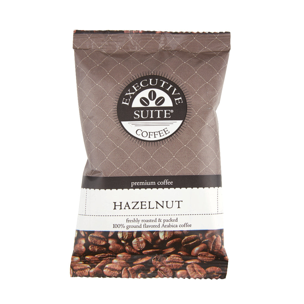 Executive Suite Coffee Single-Serve Coffee Packets, Hazelnut, Carton Of 24