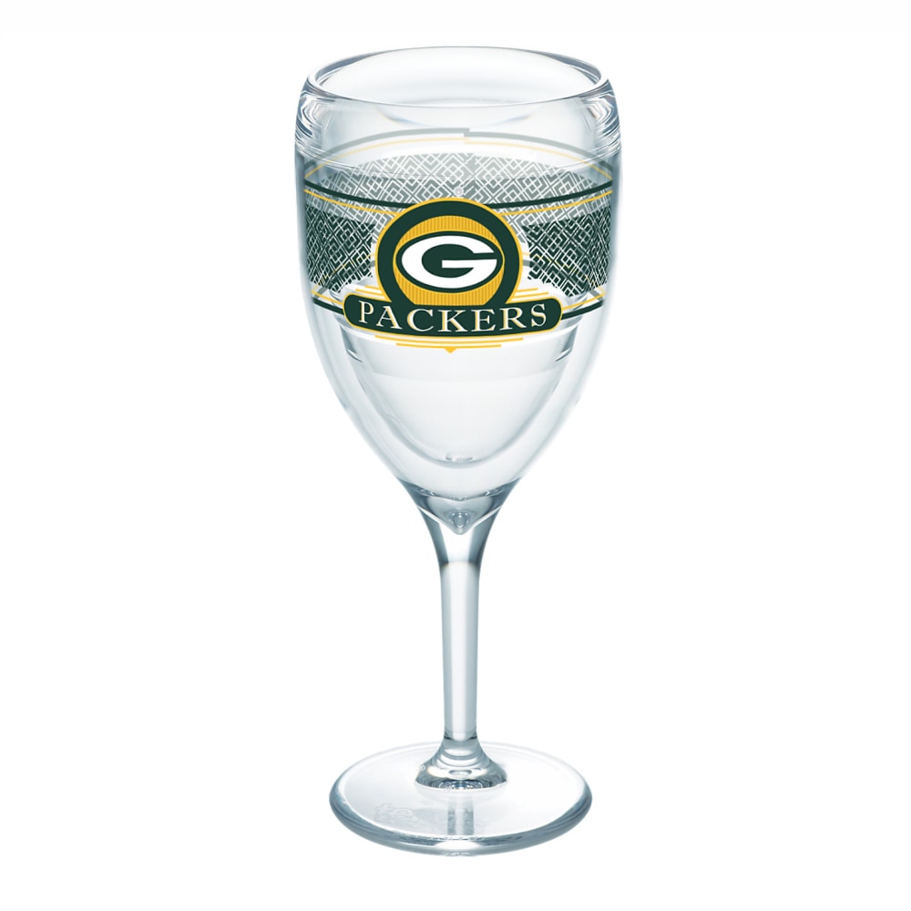 Tervis NFL Select Wine Glass, 9 Oz, Green Bay Packers