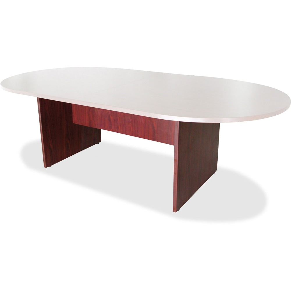 Lorell 3-Leg Conference Table Base, For 8ftW Top, Mahogany