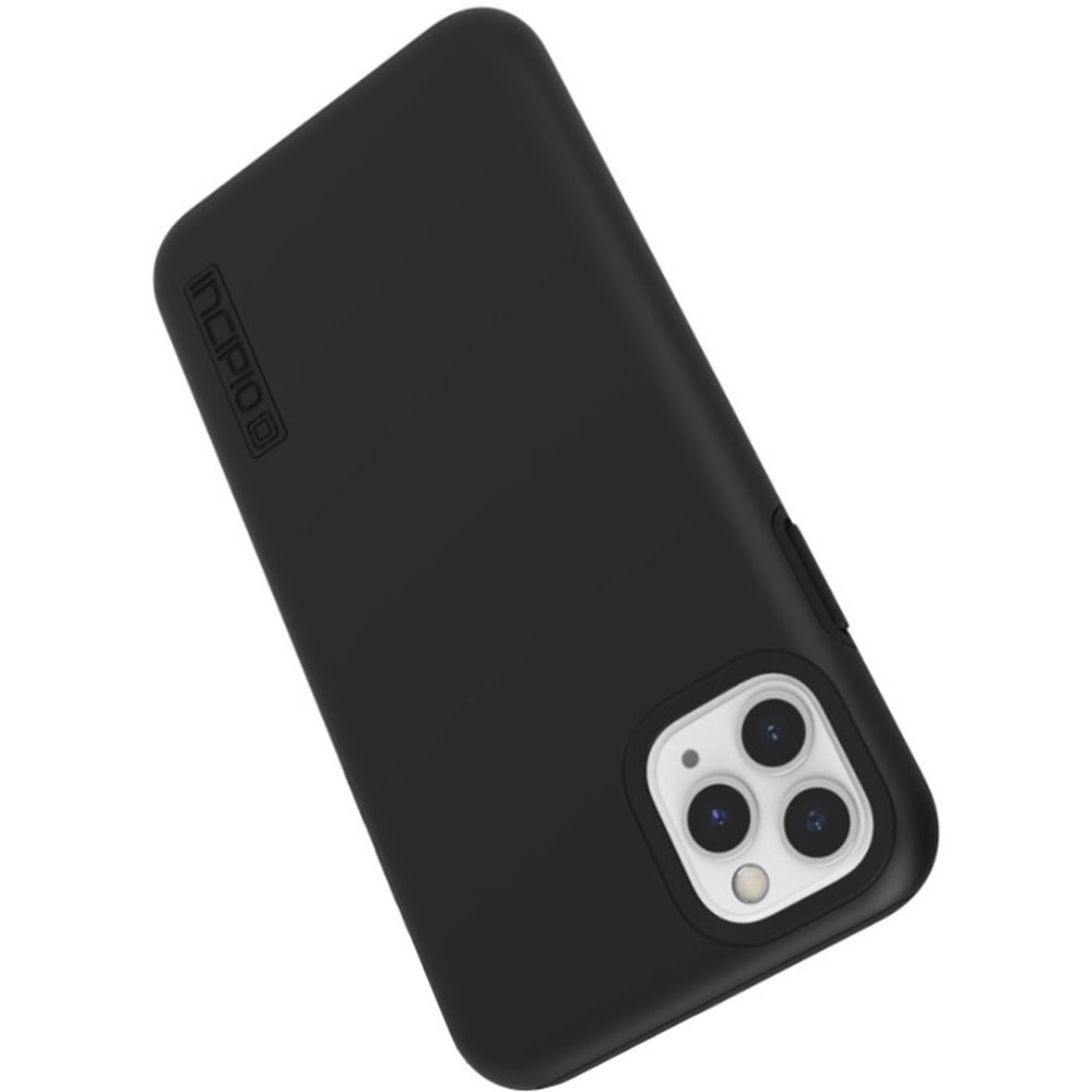 Incipio DualPro - Back cover for cell phone - polycarbonate - black - for Apple iPhone 11 Pro