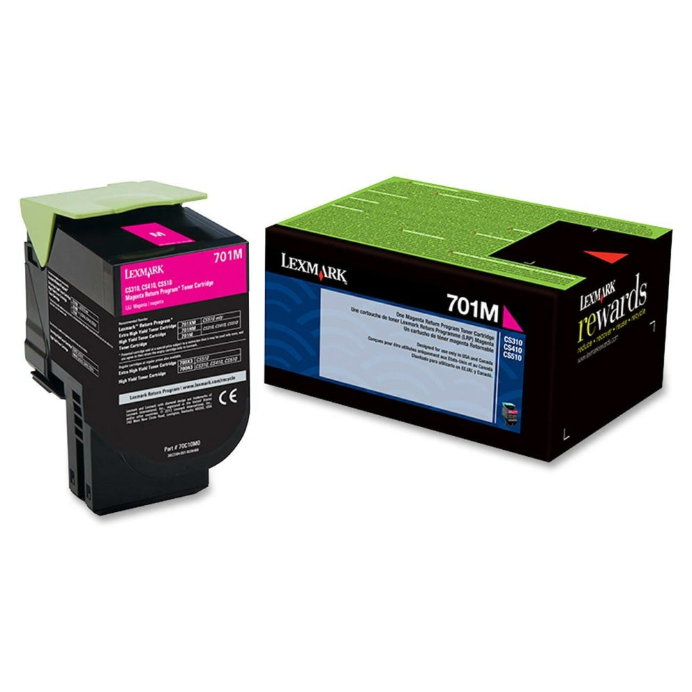 Lexmark 701M Magenta Return Program Toner Cartridge