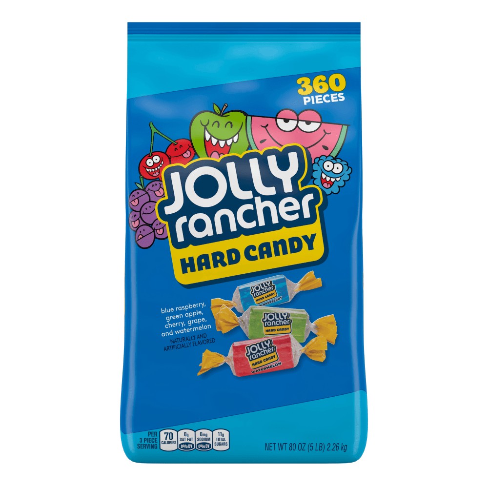 Jolly Rancher Assorted Hard Candy, Assorted Flavors, 5-Lb Bag