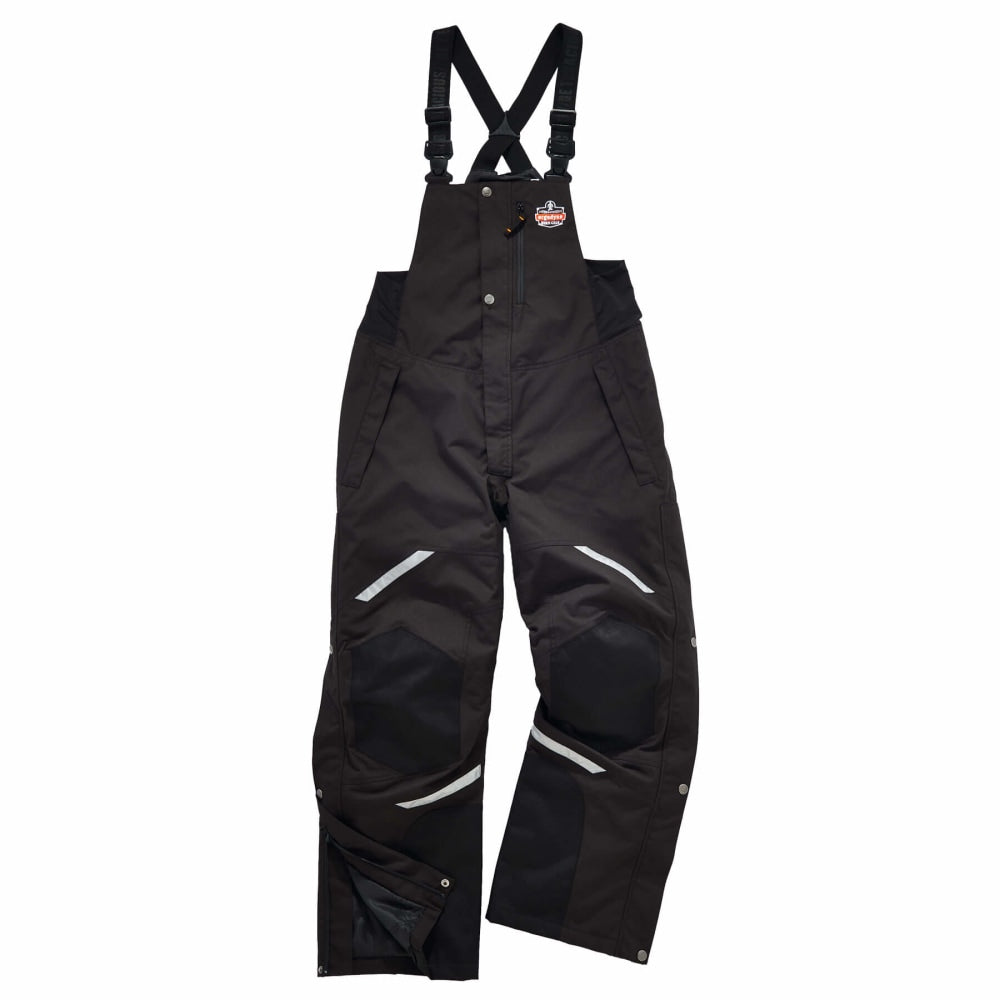 Ergodyne N-Ferno 6471 Thermal Bibs, Small, Black