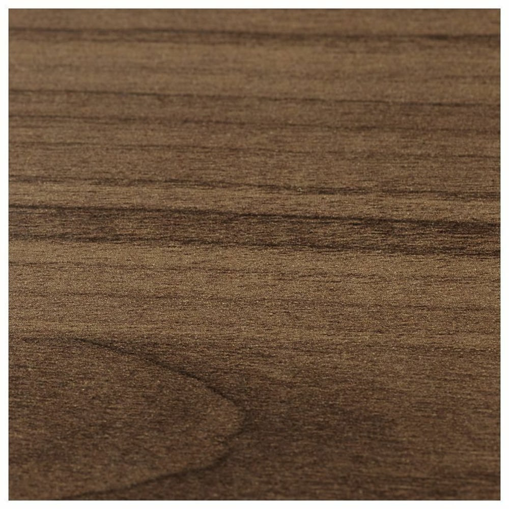 Lorell Chateau 42inW Reverse Desk Return, Walnut