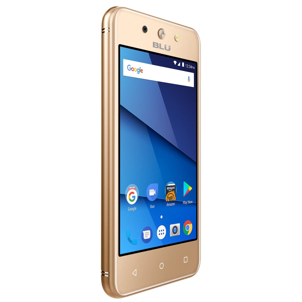 BLU Dash L4 LTE D0050UU Cell Phone, Gold, PBN201426