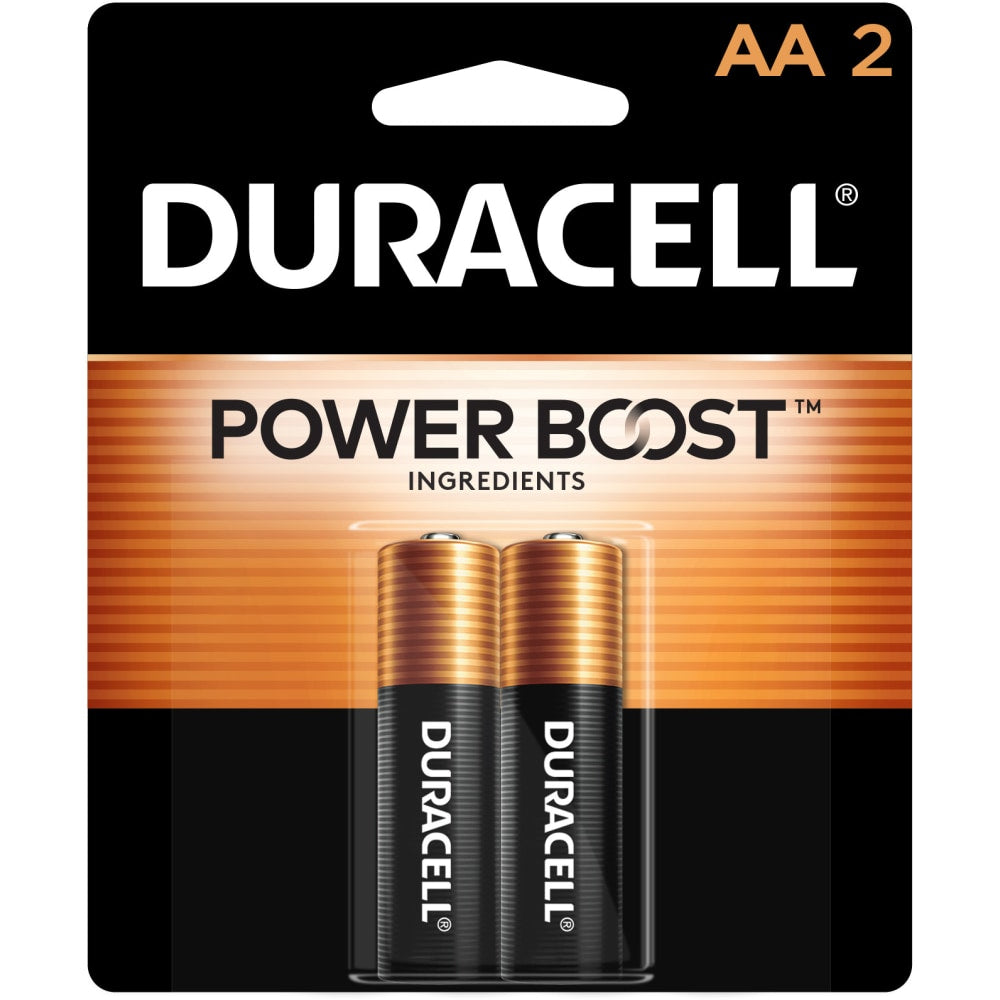 Duracell Coppertop AA Alkaline Batteries, Pack Of 2