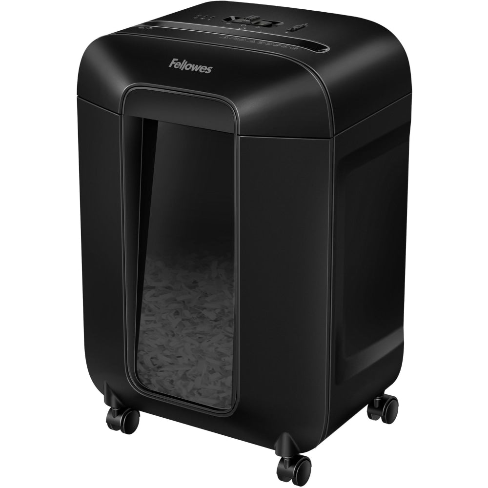 Fellowes LX85 Cross Cut 12-Sheet Home Office Paper Shredder with SafeSense, Black