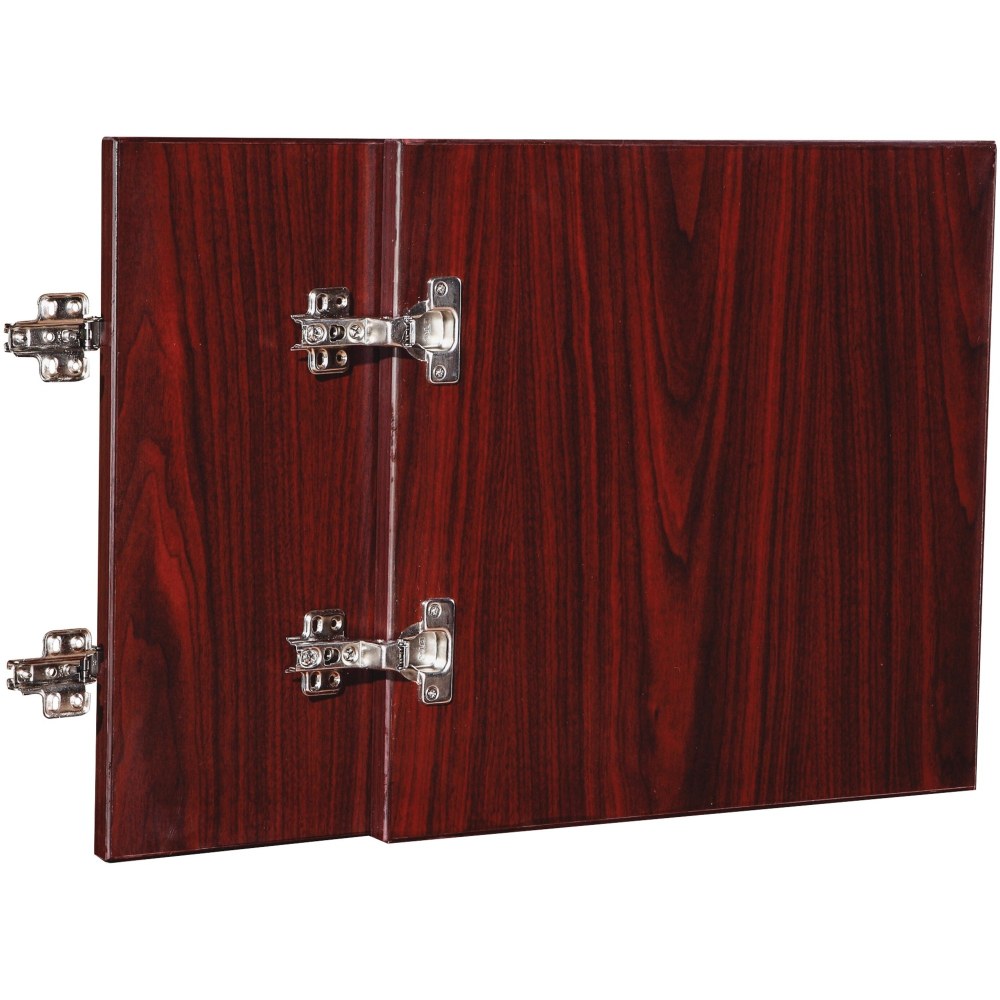 Lorell Essentials Series Hutch Door, For 36inW Wall Mount Open Hutch, Mahogany