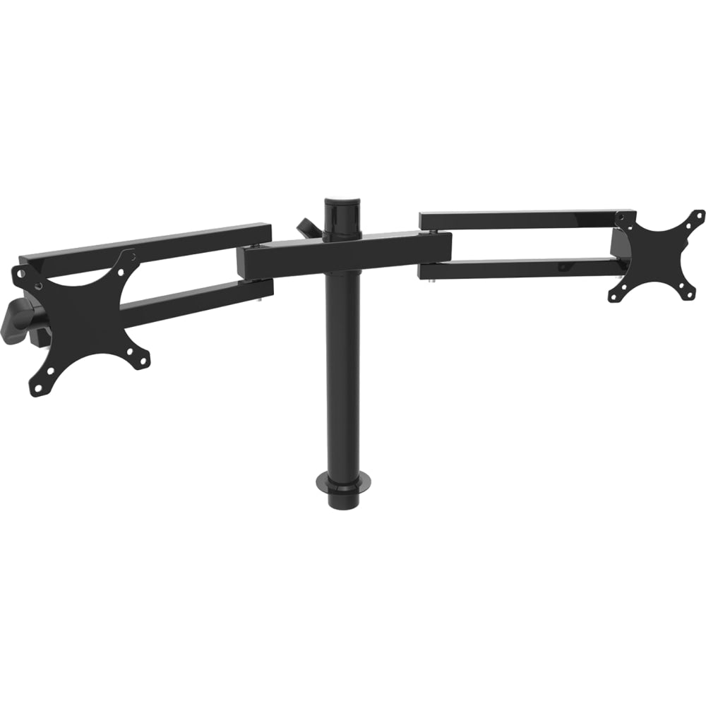 VersaDesk 24in Heavy-Duty Dual Monitor Arm, Black