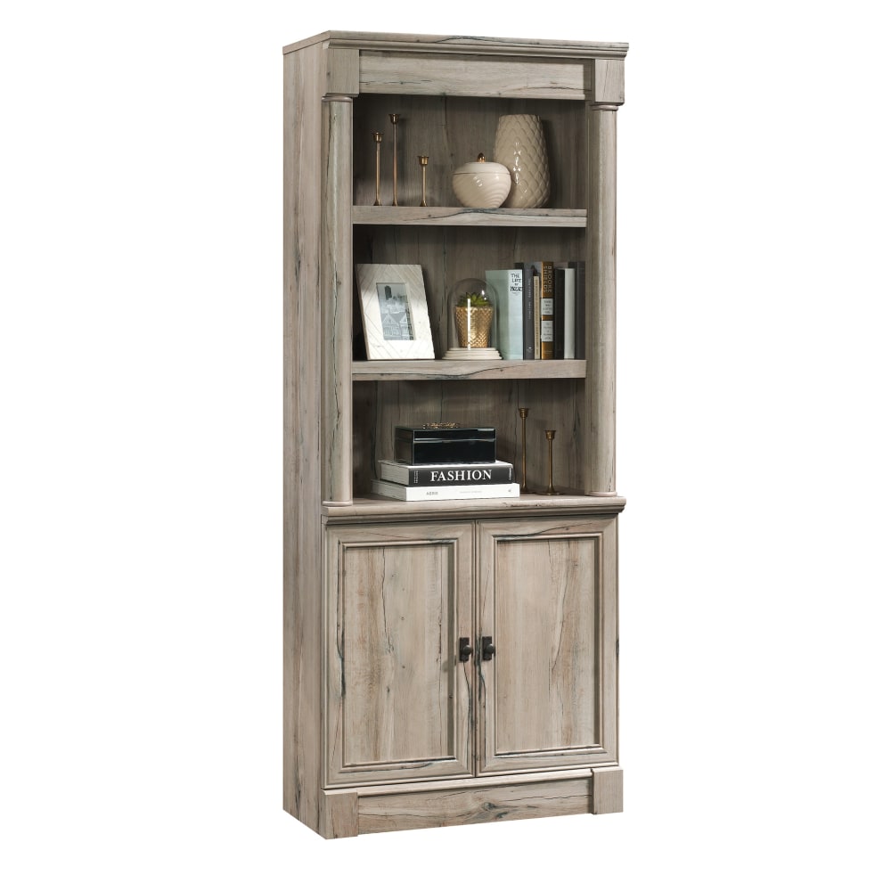 Sauder Palladia 72inH 5-Shelf Library Bookcase, Split Oak