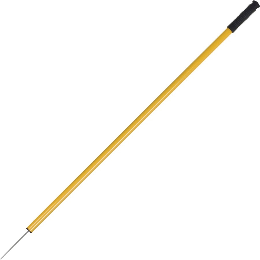 Ettore Trash Picker - 44in Reach - Lightweight, Ergonomic Handle, Safety Guard, Extended Tip - Steel - Gold - 6 / Carton